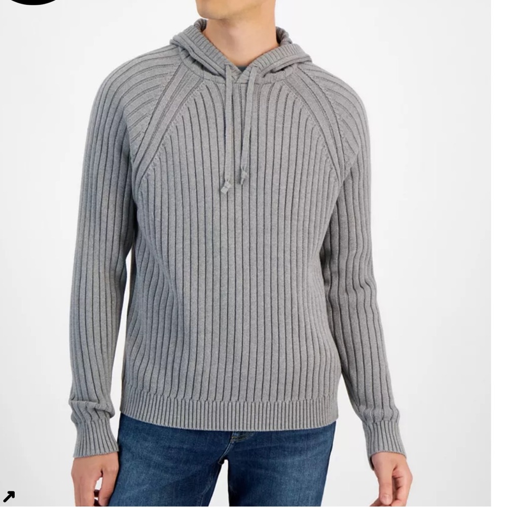 Sun + Stone
Men's Ribbed Hooded Sweater